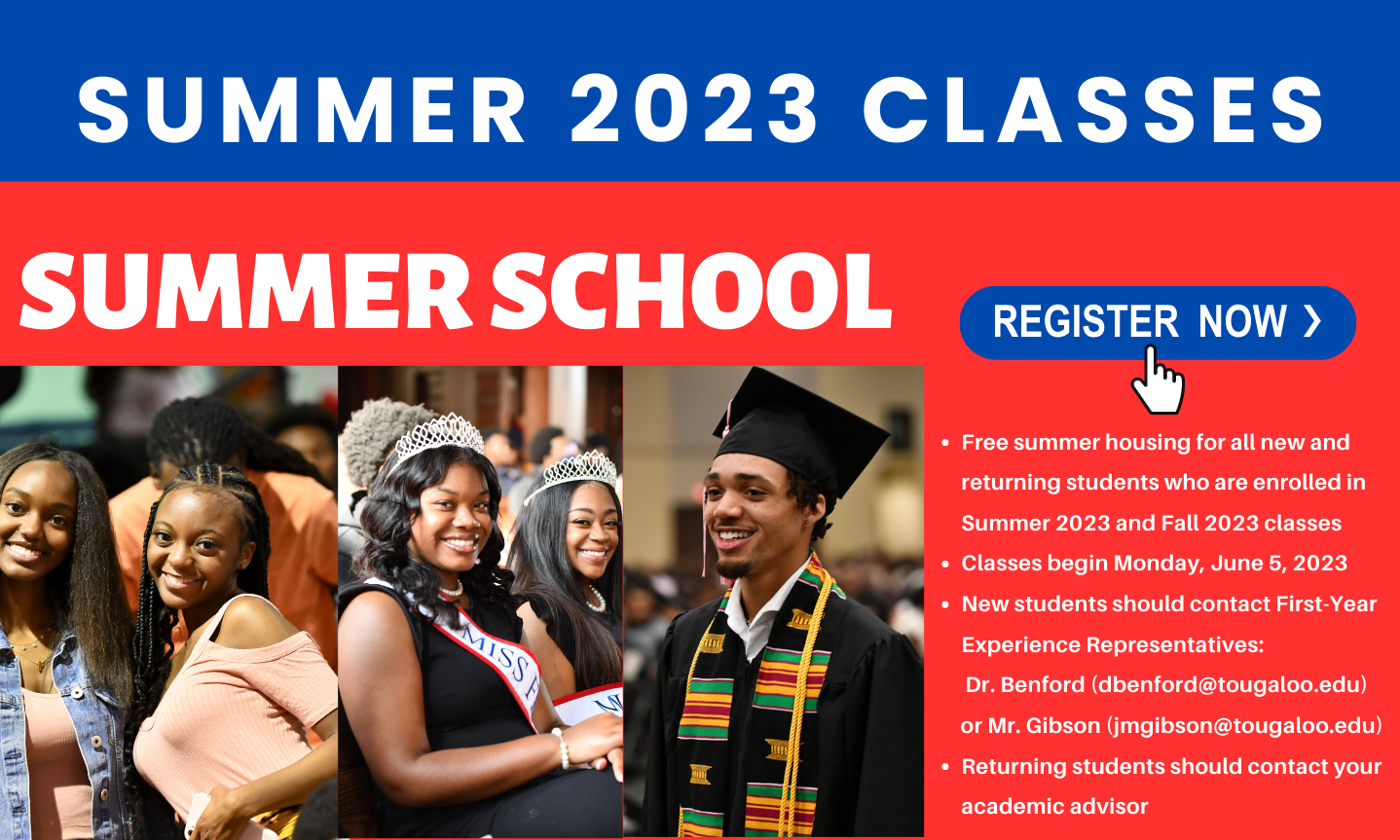 Homepage Tougaloo College